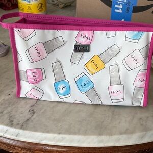 OPI Nail Polish Print Cosmetic Bag